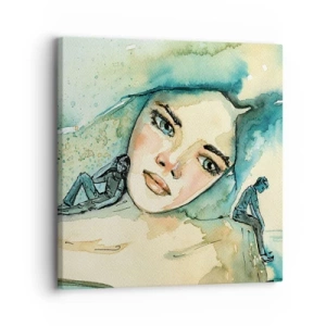 Quadro su tela - Stampe su Tela - Am I blue? - 30x30 cm