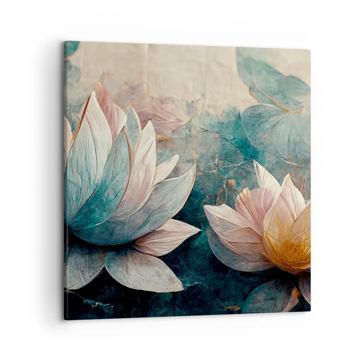 Quadro su tela - Stampe su Tela - Le stelle del lago - 50x50 cm