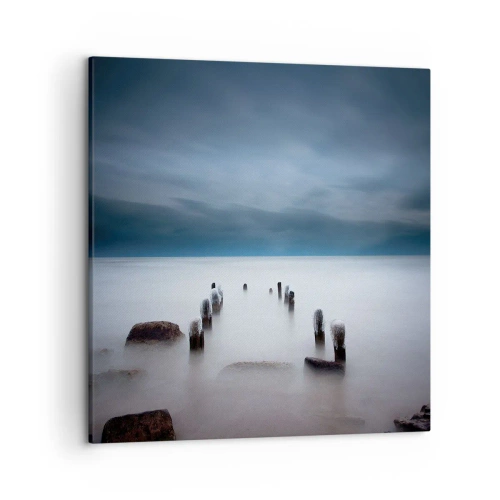 Quadro su tela - Stampe su Tela - Lago pensieroso - 50x50 cm