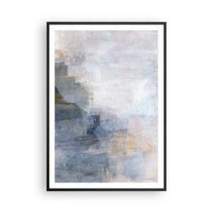 Poster in cornice nera - Toni e accordi dei colori - 70x100 cm