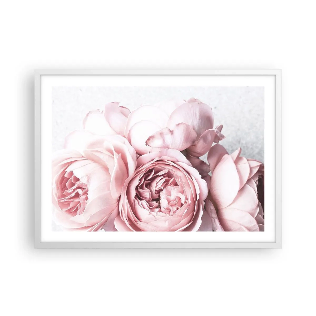 Poster in cornice bianca - Per i romantici - 70x50 cm