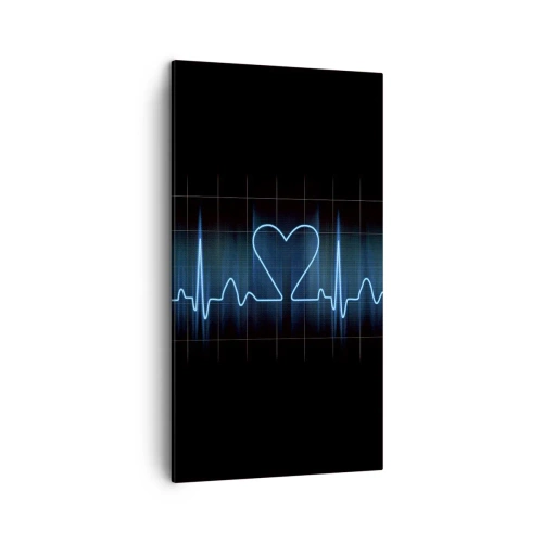 Quadro su tela - Stampe su Tela - Al ritmo del cuore - 45x80 cm