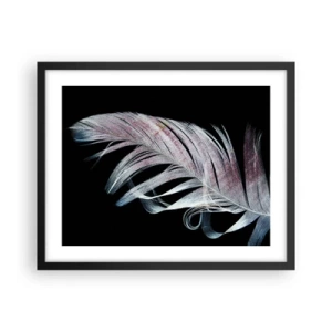Poster in cornice nera - Pensa al tocco - 50x40 cm