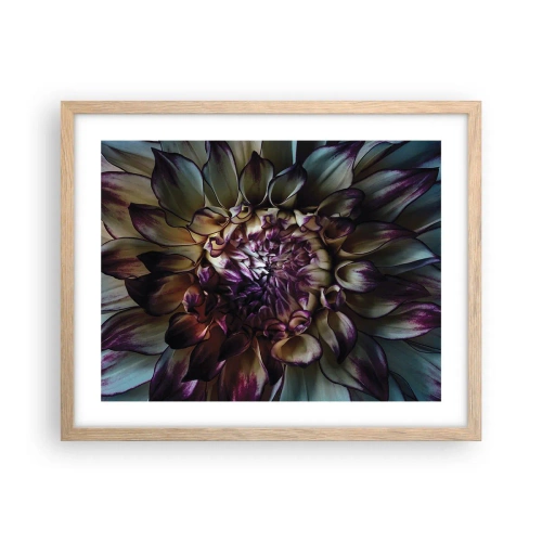 Poster in cornice rovere chiaro - Il rigoglio della giovinezza - 50x40 cm