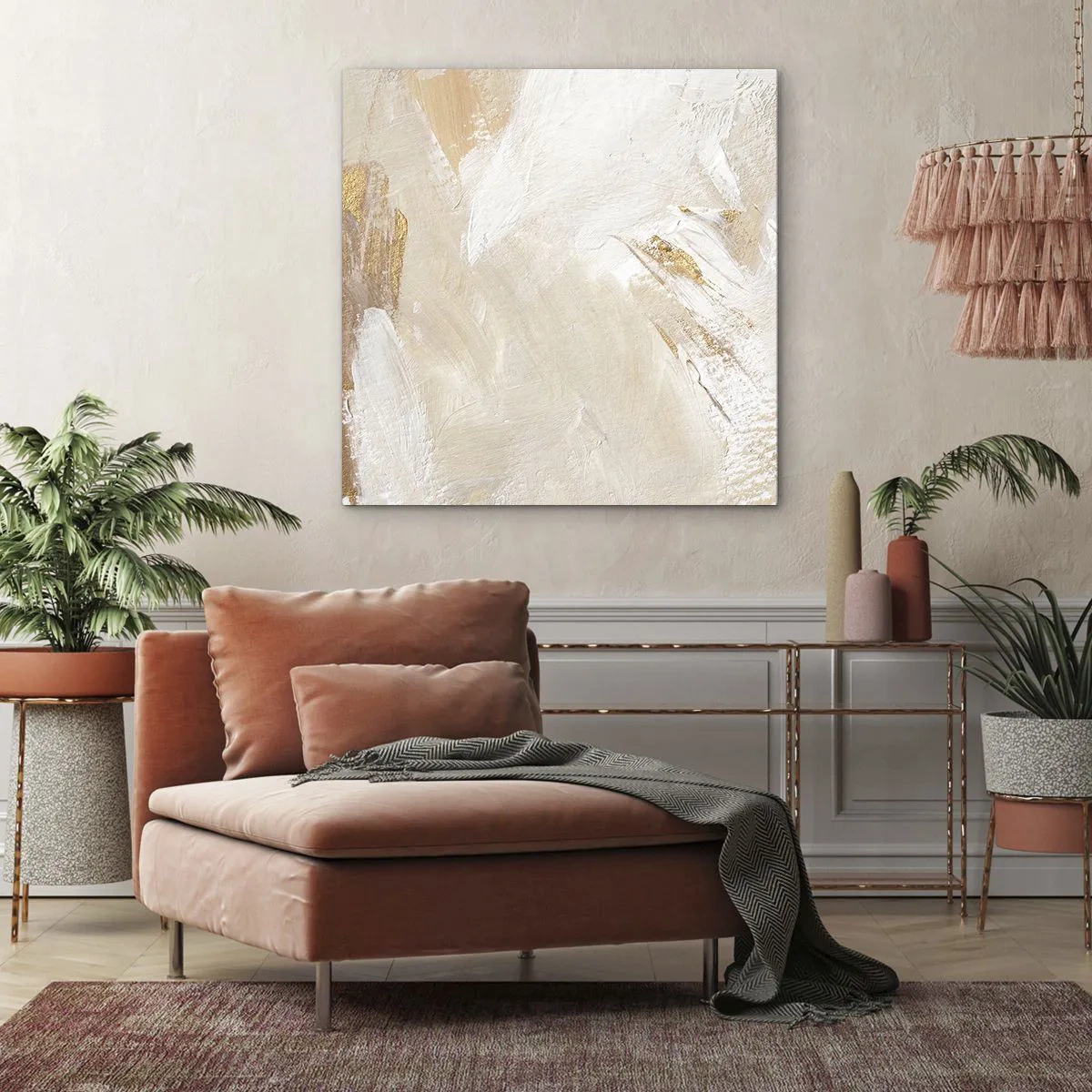 Quadro su tela - Stampe su Tela - Composizione pastello - 40x40 cm