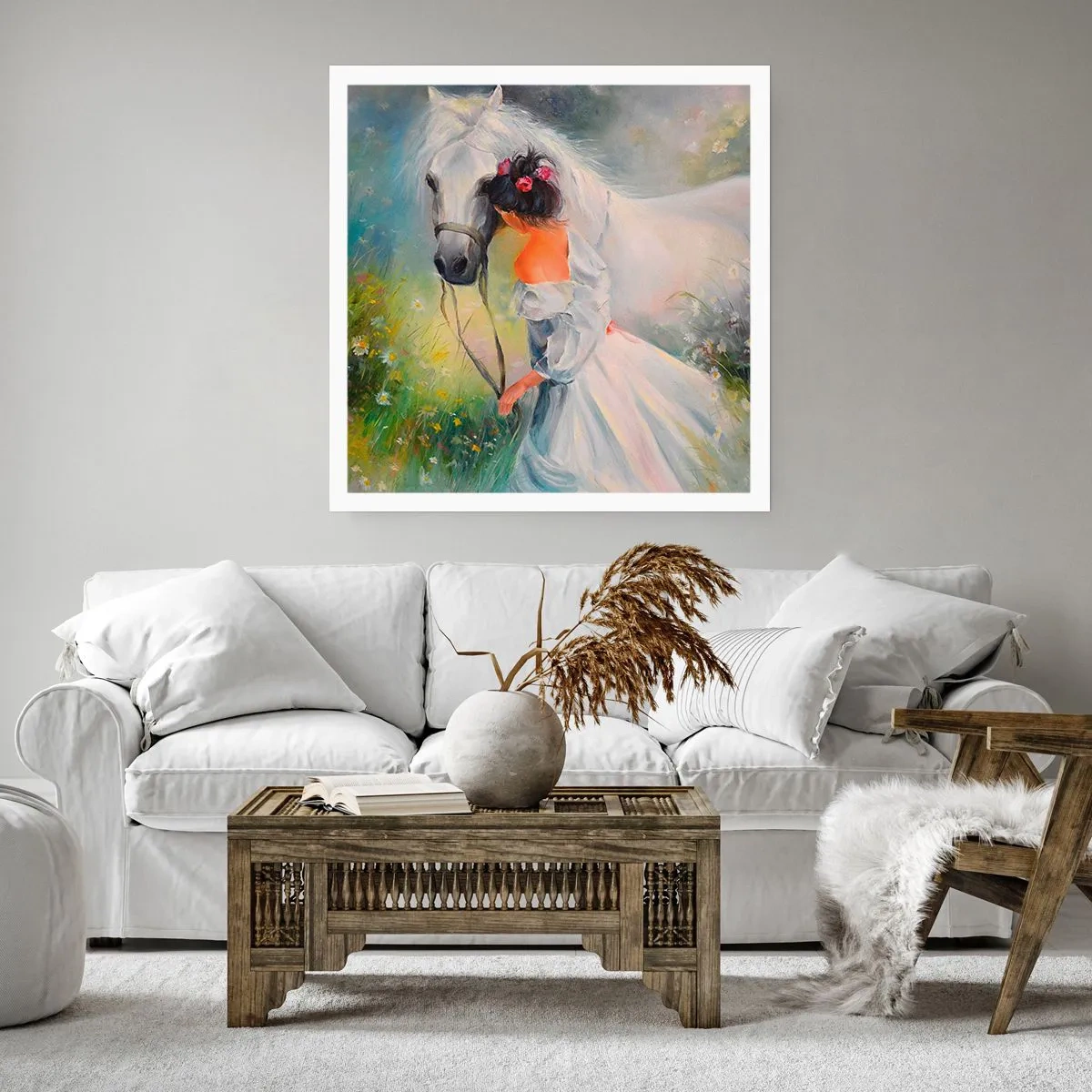 Poster - Come in un bel sogno - 40x40 cm