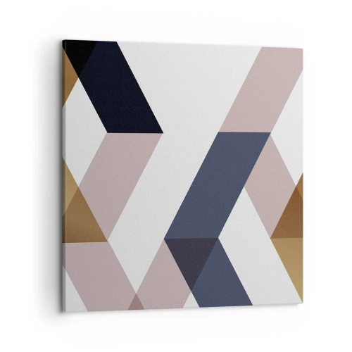 Quadro su tela - Stampe su Tela - Piani e angoli - 50x50 cm