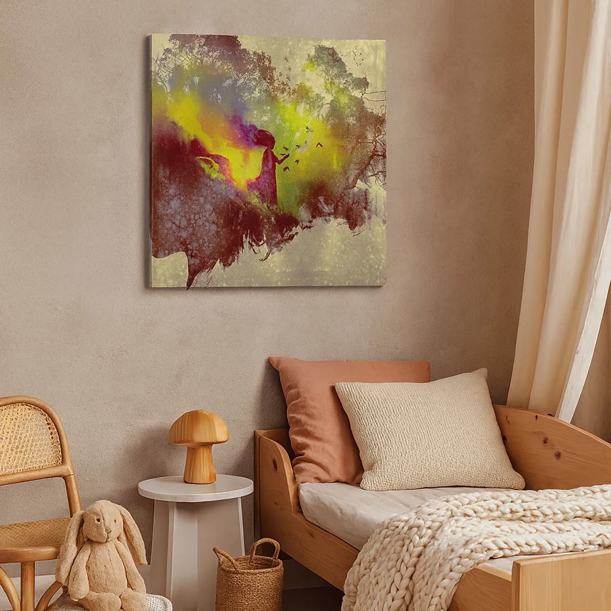 Quadro su tela - Stampe su Tela - Madre Natura - 30x30 cm