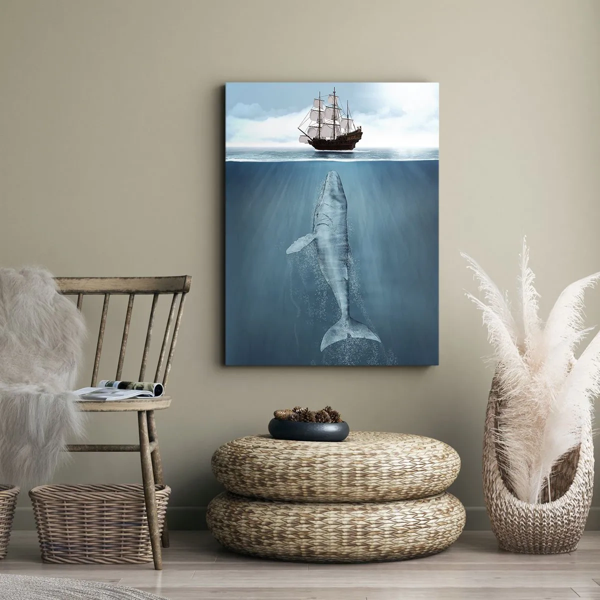 Quadro su tela - Stampe su Tela - Meglio non sapere - 45x80 cm
