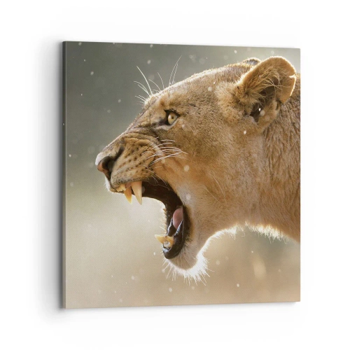 Quadro su tela - Stampe su Tela - Prova a non ascoltare - 70x70 cm
