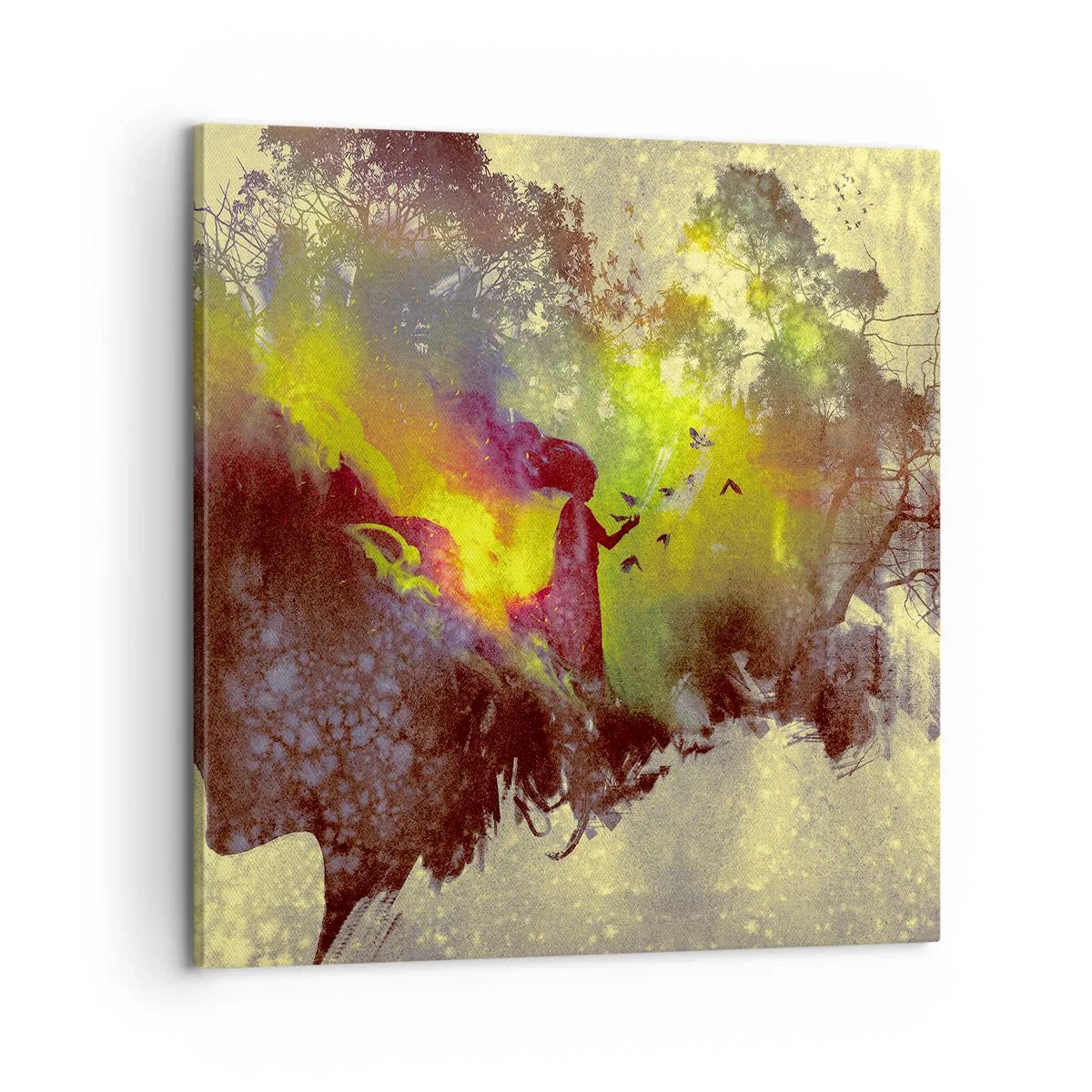 Quadro su tela - Stampe su Tela - Madre Natura - 60x60 cm