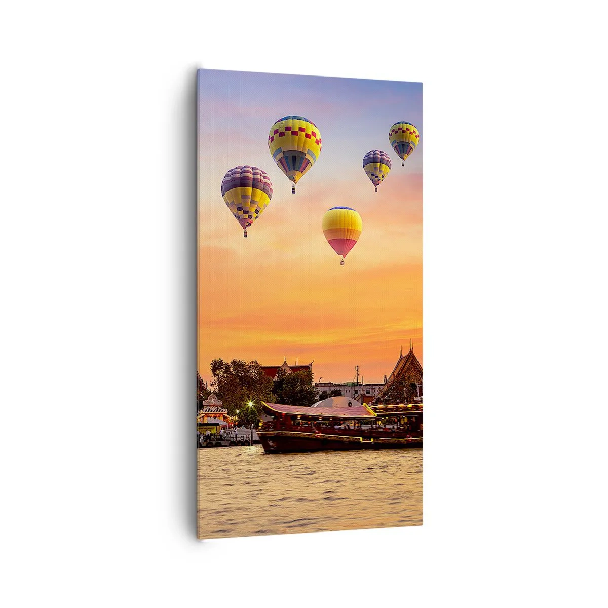 Quadro su tela - Stampe su Tela - Qui nascono le favole - 65x120 cm