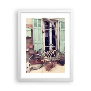 Poster in cornice bianca - Evviva la provincia - 30x40 cm