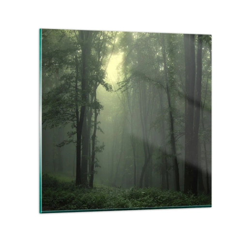 Quadro su vetro - Prima che si svegli - 50x50 cm