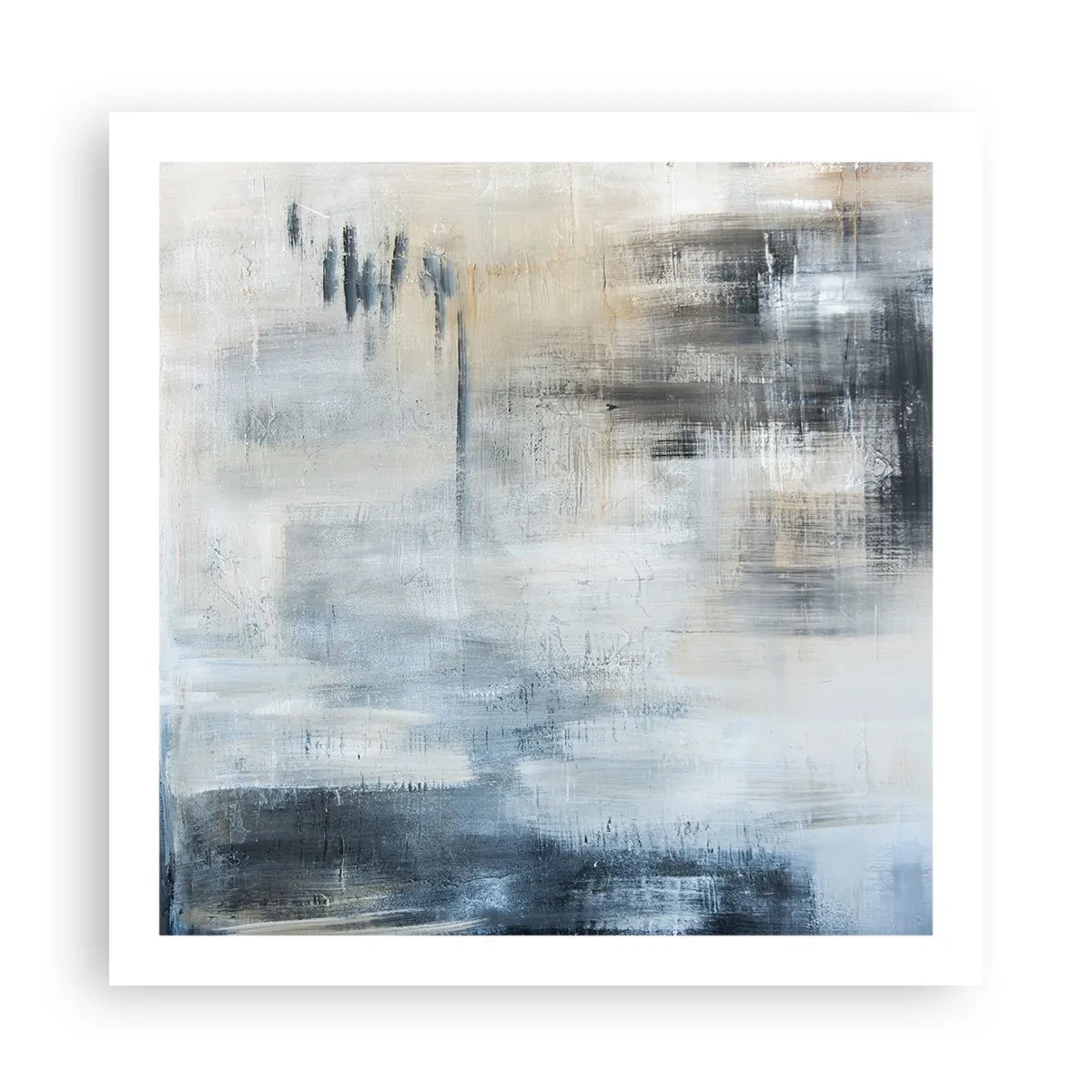 Poster - Coperti dal blu - 60x60 cm