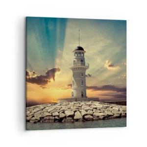 Quadro su tela - Stampe su Tela - Luce - Bontà - Bellezza - 50x50 cm