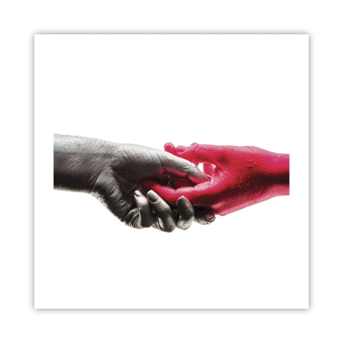 Poster - Insieme, sebbene diversi - 50x50 cm