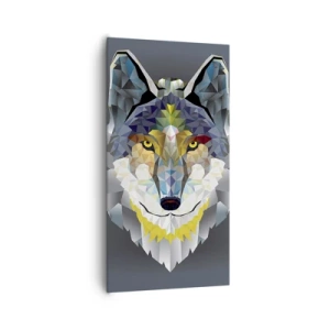 Quadro su tela - Stampe su Tela - Si parla del lupo - 65x120 cm