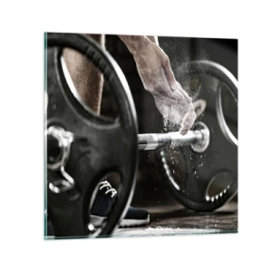 Quadro su vetro - Sfida accettata! - 30x30 cm