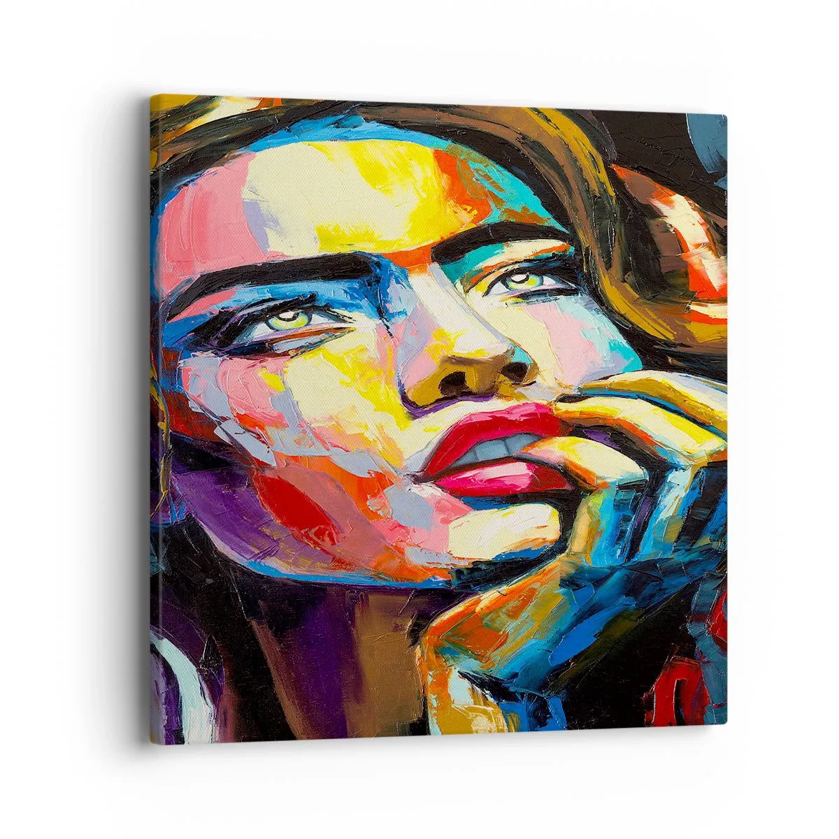 Quadro su tela - Stampe su Tela - I sogni come uccelli planano nel cielo - 40x40 cm