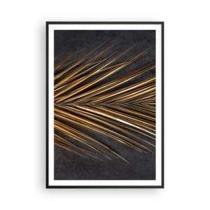 Poster in cornice nera - L'oro dei tropici - 70x100 cm