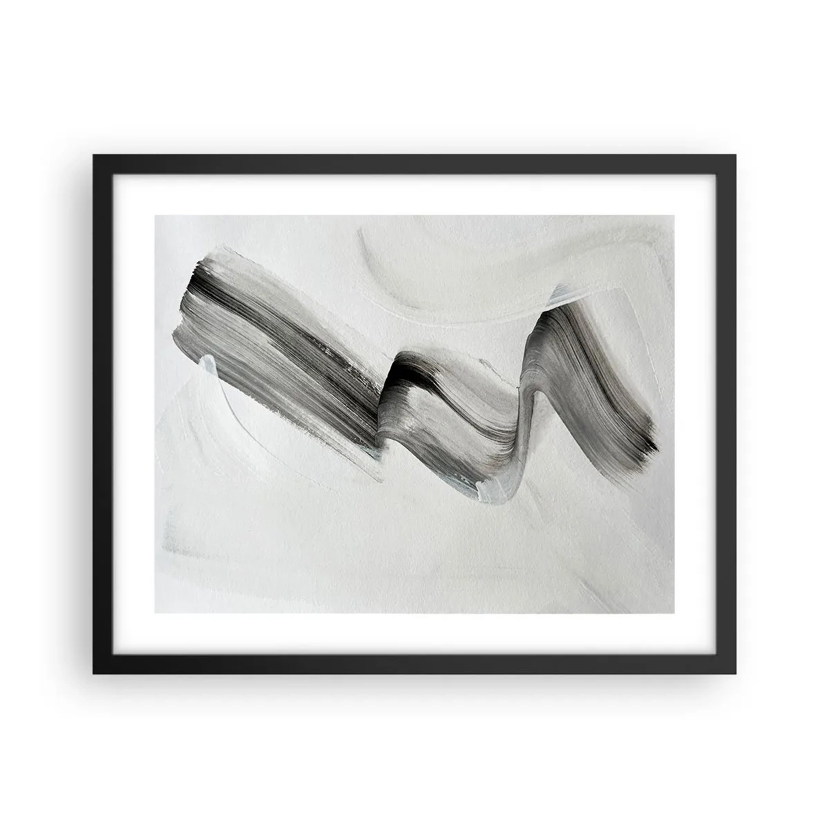 Poster in cornice nera - Casualmente per divertimento - 50x40 cm