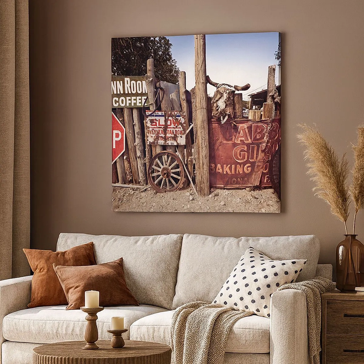 Quadro su tela - Stampe su Tela - E il tempo si è fermato - 30x30 cm