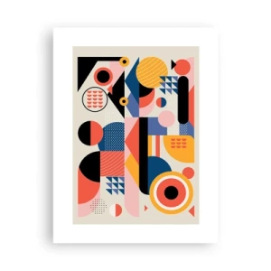 Poster - Composizione: divertiti - 30x40 cm