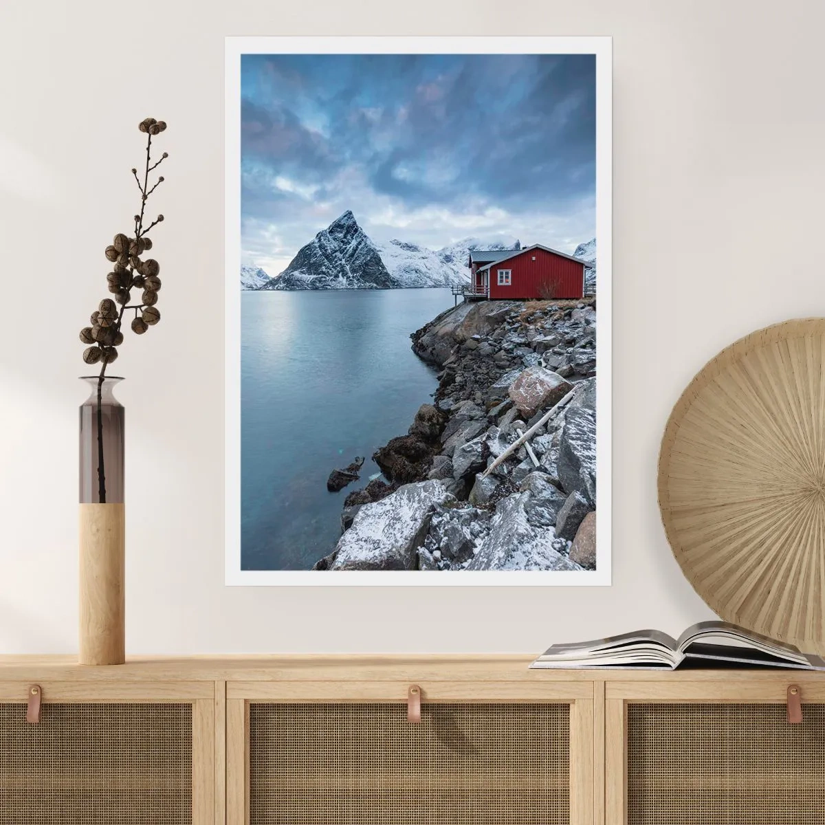 Poster - Rifugio scandinavo - 30x40 cm