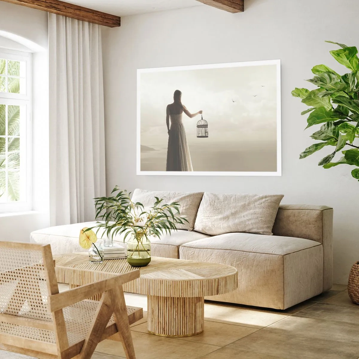 Poster - Sii libera - 70x50 cm