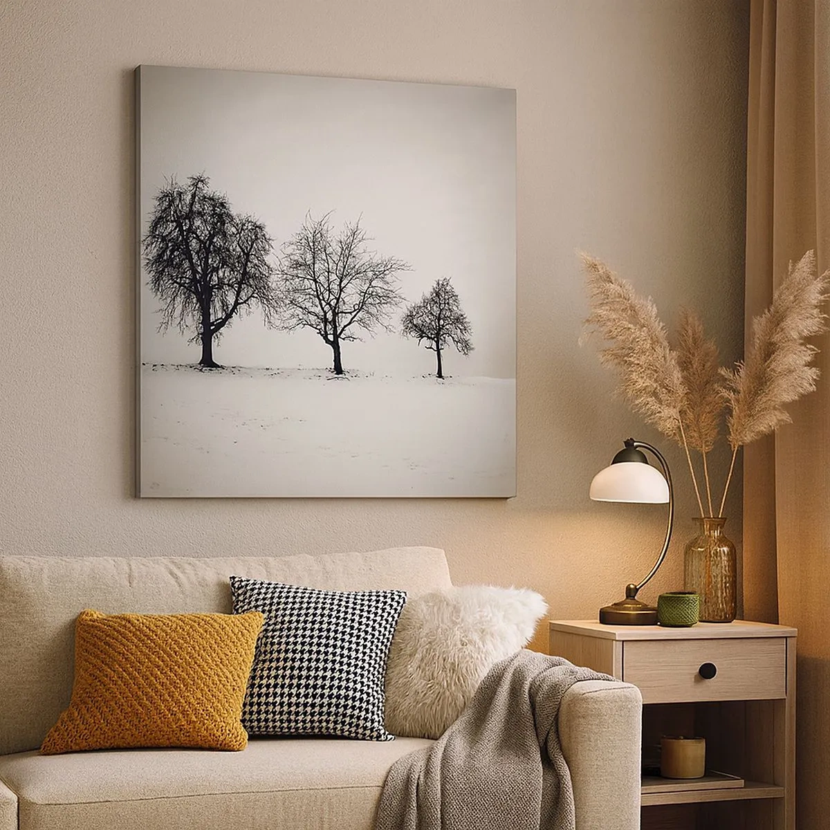 Quadro su tela - Stampe su Tela - Cosa sognano? - 30x30 cm