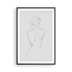 Poster in cornice nera - La musica del corpo - 61x91 cm