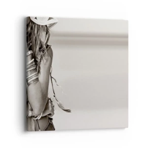 Quadro su tela - Stampe su Tela - Come una ragazza - 40x40 cm