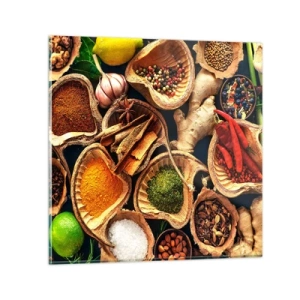 Quadro su vetro - Prendi quello che vuoi - 70x70 cm