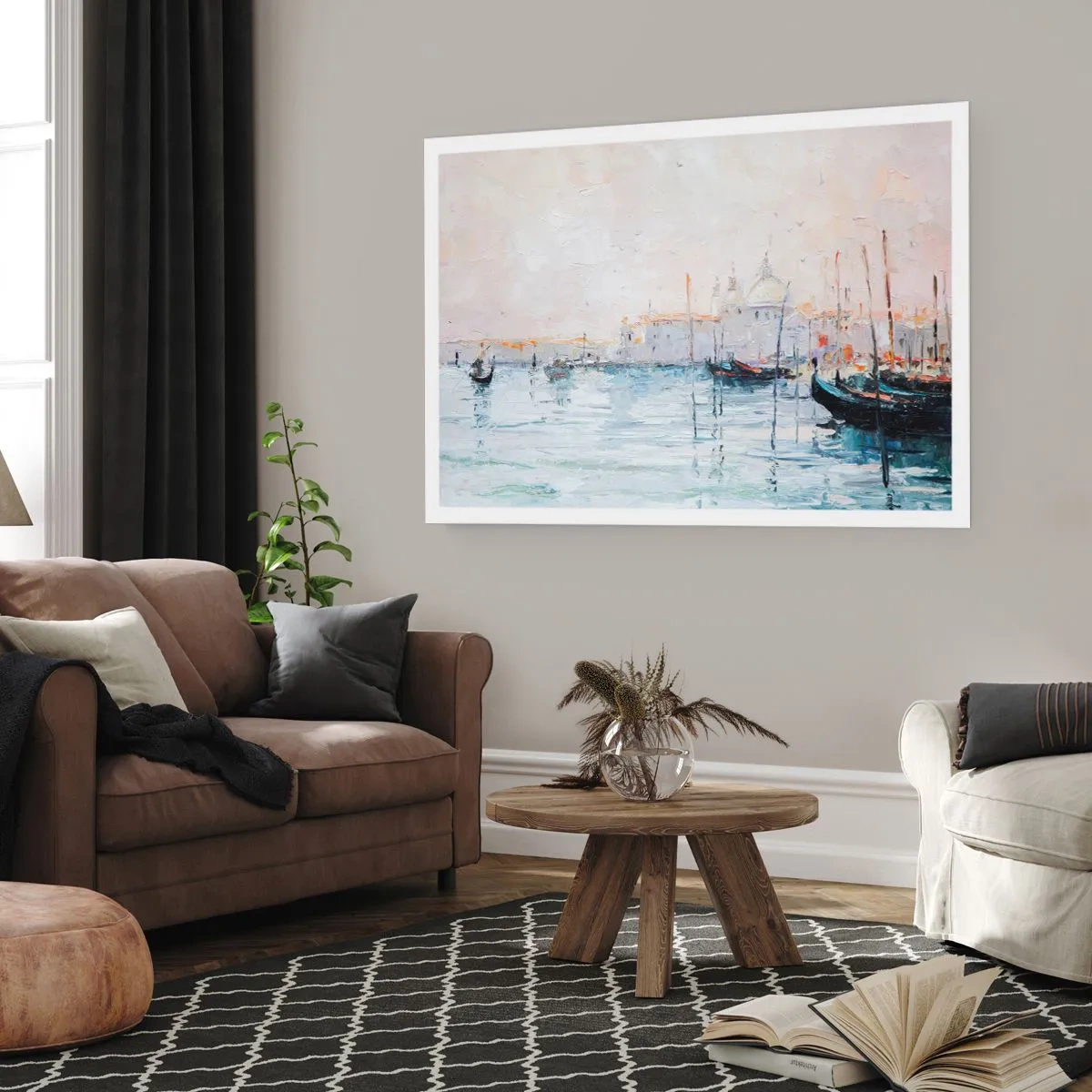 Poster - Dopo l'acqua, dopo la nebbia - 40x30 cm