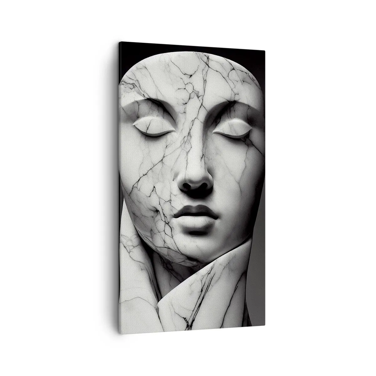 Quadro su tela - Stampe su Tela - Forme di marmo - 45x80 cm