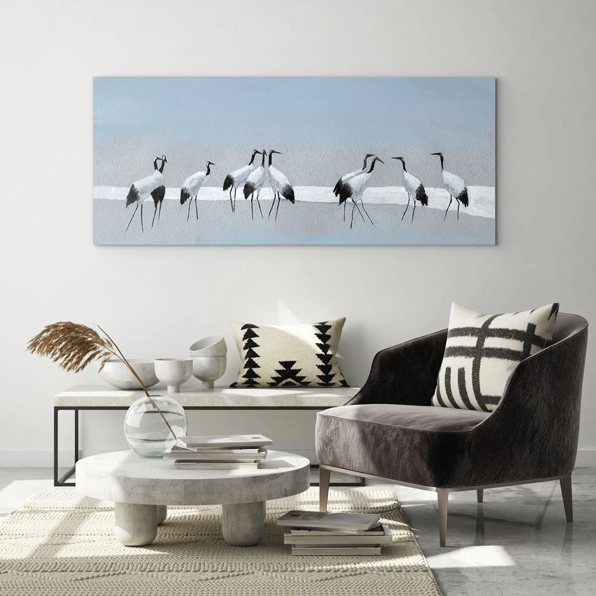 Quadro su vetro - Dopo un giorno rovente - 100x40 cm