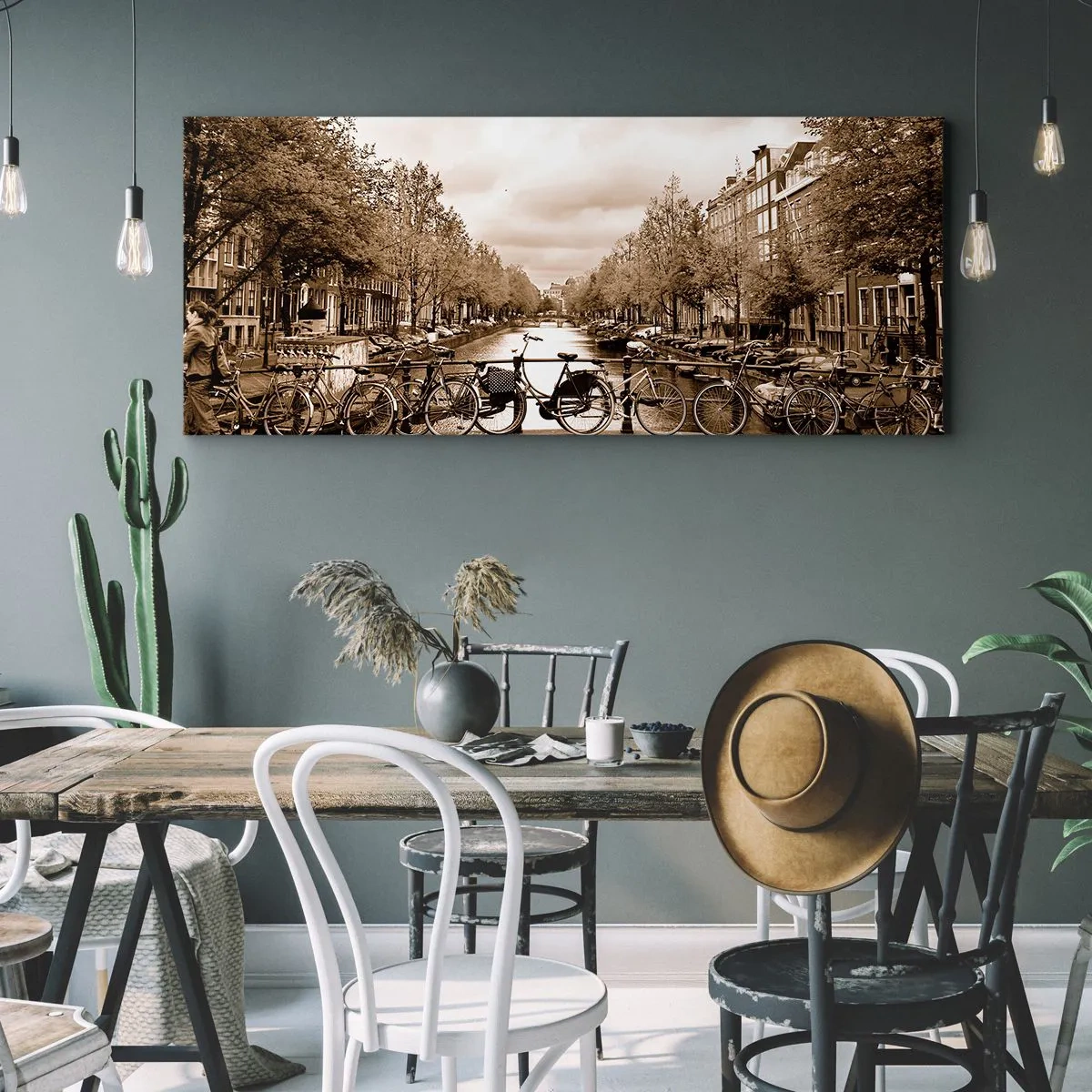 Quadro su tela - Stampe su Tela - Atmosfera olandese - 100x40 cm