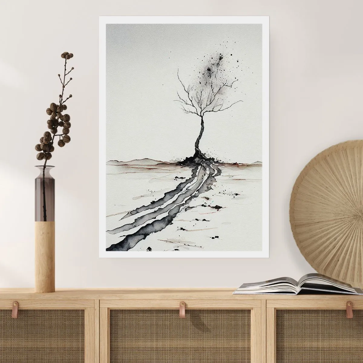 Poster - Malinconia invernale - 61x91 cm