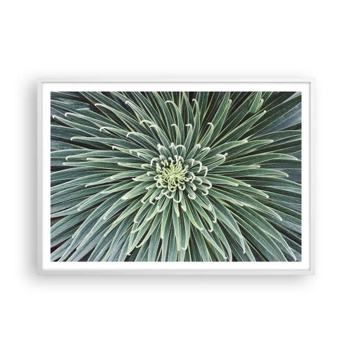 Poster in cornice bianca - La nascita delle stelle - 100x70 cm