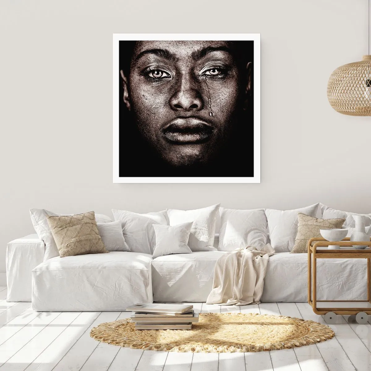 Poster - Un'unica lacrima - 60x60 cm