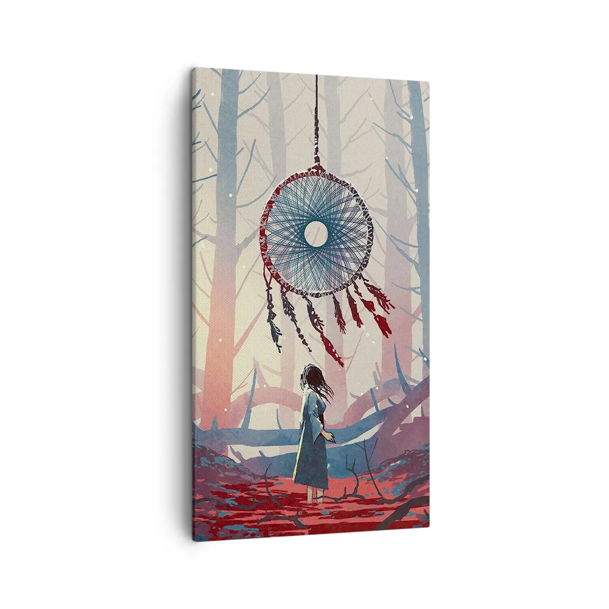 Quadro su tela - Stampe su Tela - Il rituale segreto della felicità - 45x80 cm