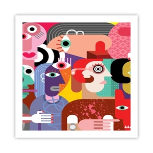 Poster - Mi manda Picasso - 60x60 cm