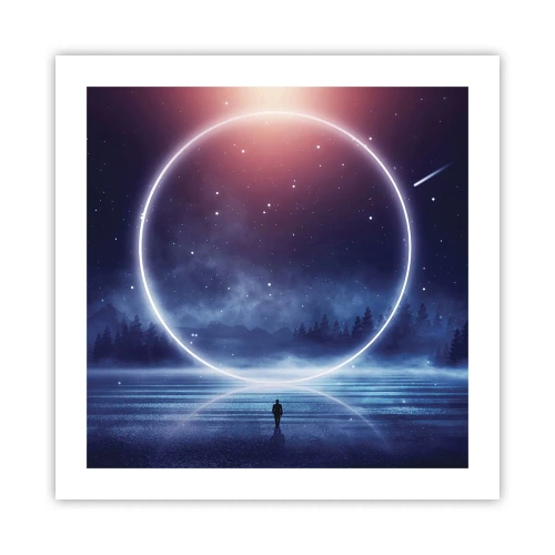 Poster - Sono già qui... - 50x50 cm