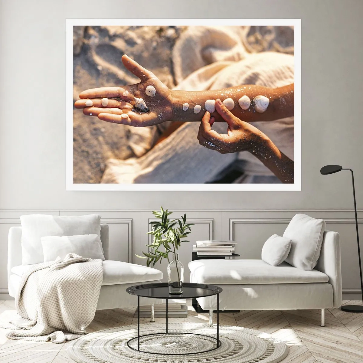 Poster - La bellezza a portata di mano - 70x50 cm