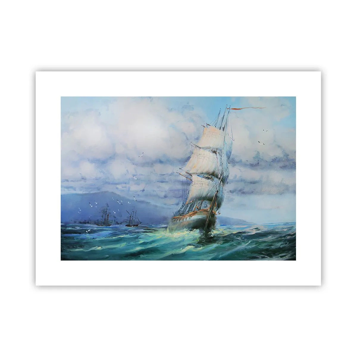Poster - Con il vento in favore - 40x30 cm