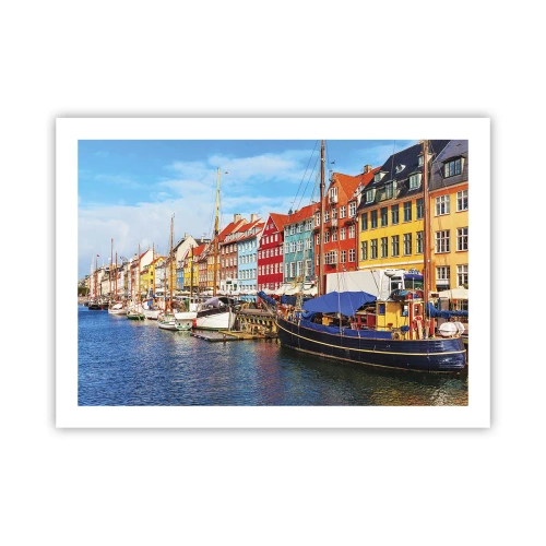 Poster - Riva gioiosa - 70x50 cm
