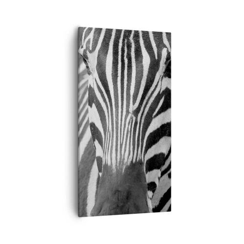 Quadro su tela - Stampe su Tela - Il mondo è in bianco e nero - 55x100 cm