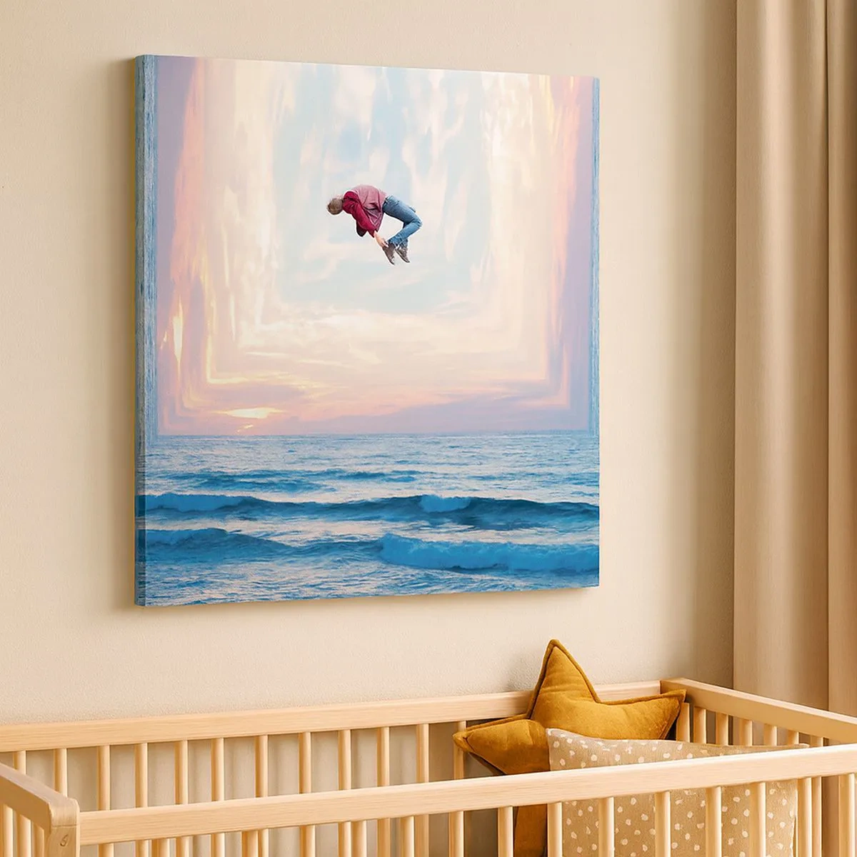 Quadro su tela - Stampe su Tela - In un'altra dimensione - 30x30 cm