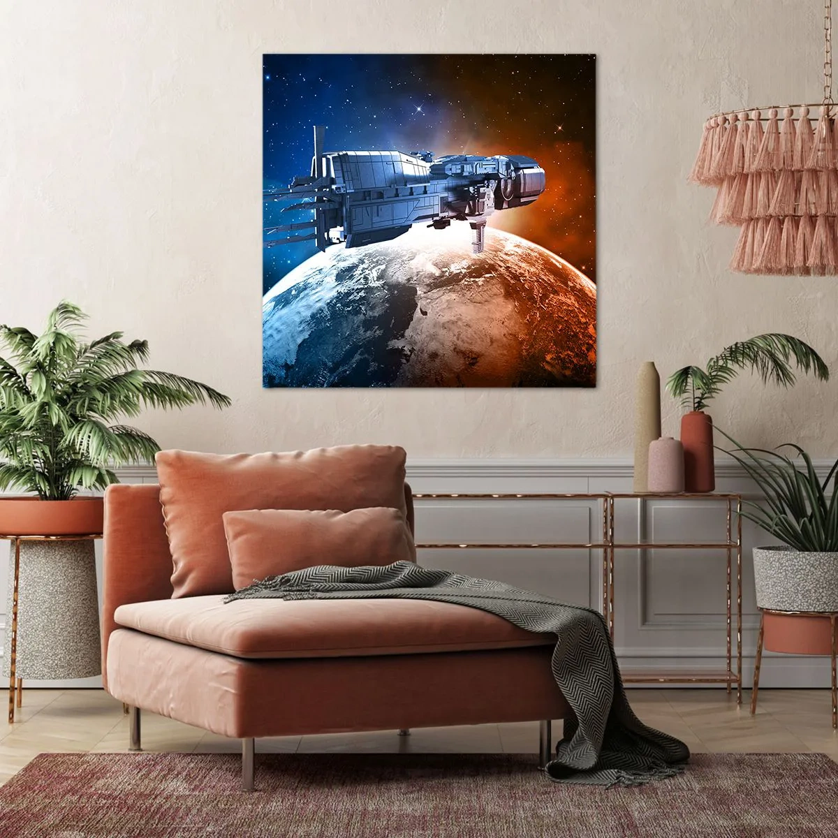 Quadro su tela - Stampe su Tela - Un attento osservatore - 60x60 cm
